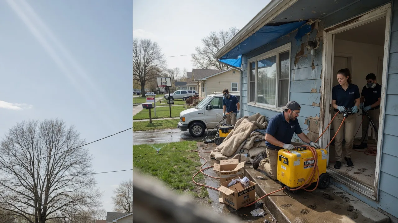 Basement Flood Cleanup in Garden City, MO near me